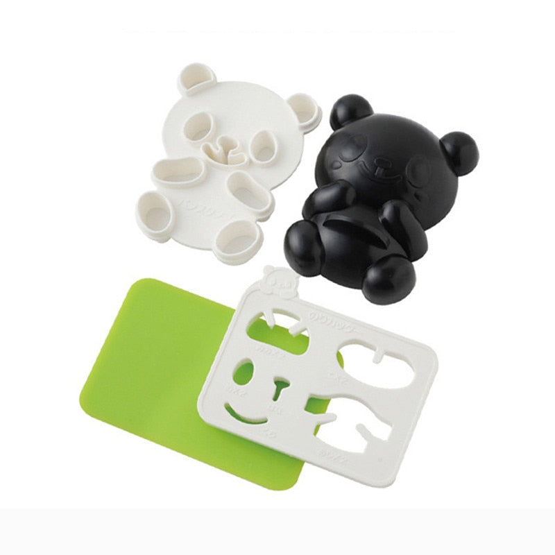 4 Teiliges Reisform-Set Panda