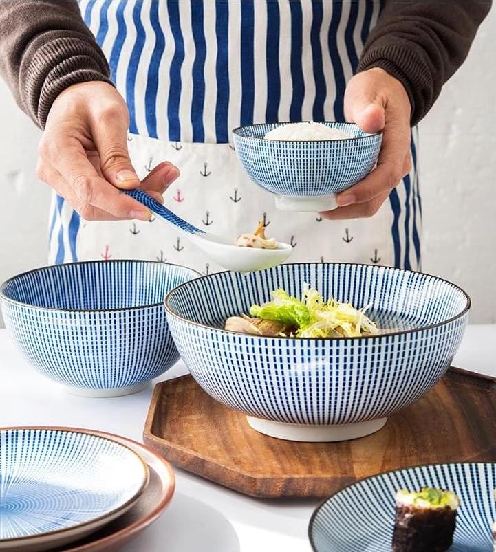 Tableware for six people Aki - a