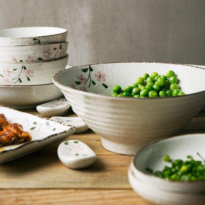 Tableware for six people Kaede - a