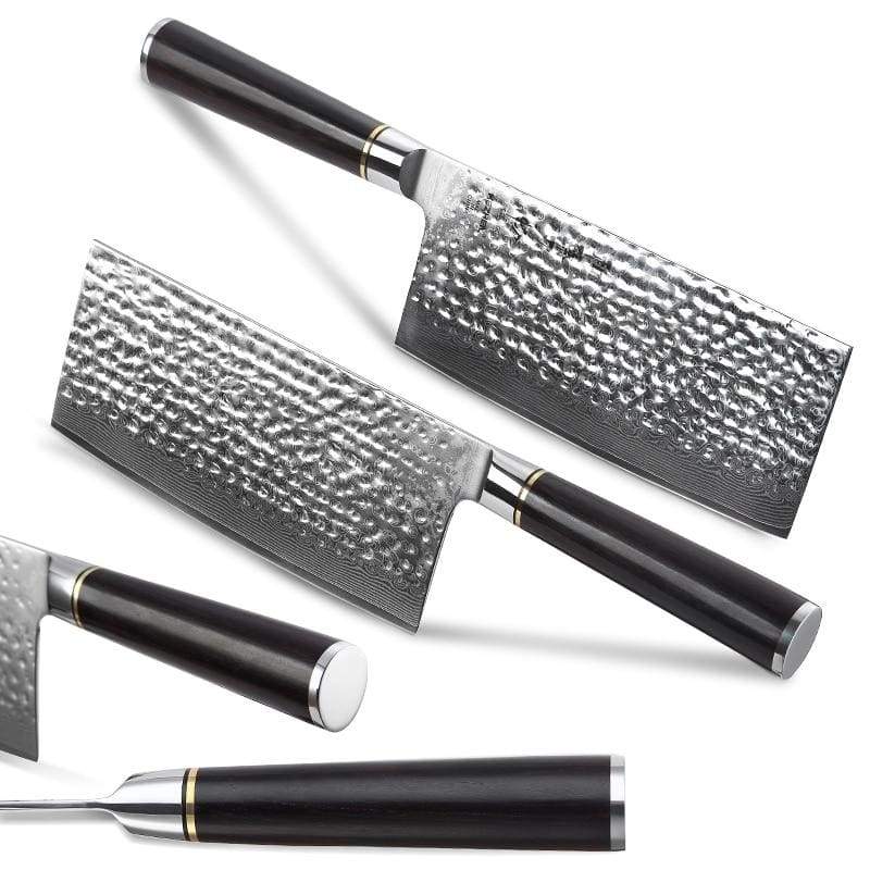 Usuba Damascus Knife Kenji - Knives