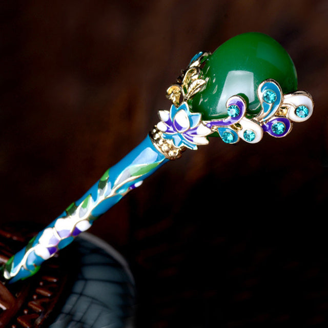 Kanzashi Haarnadel Funaki (3 Farben)