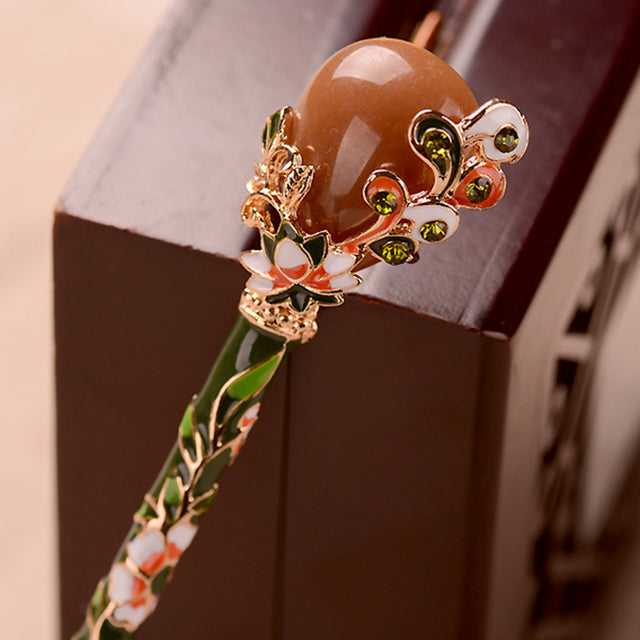 Kanzashi Haarnadel Funaki (3 Farben)