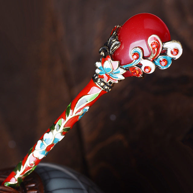Kanzashi Haarnadel Funaki (3 Farben)