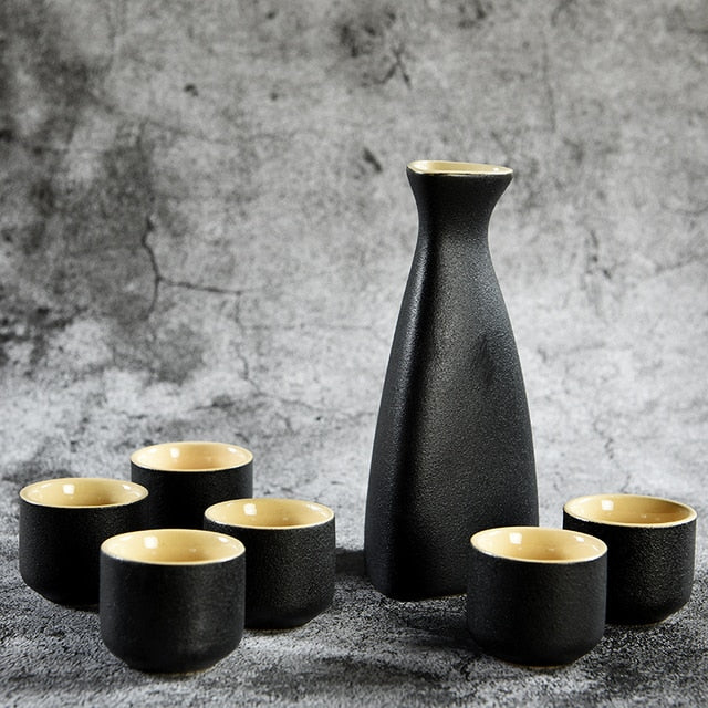Sake Set Tategawa (2 Farben und 2 Modelle)