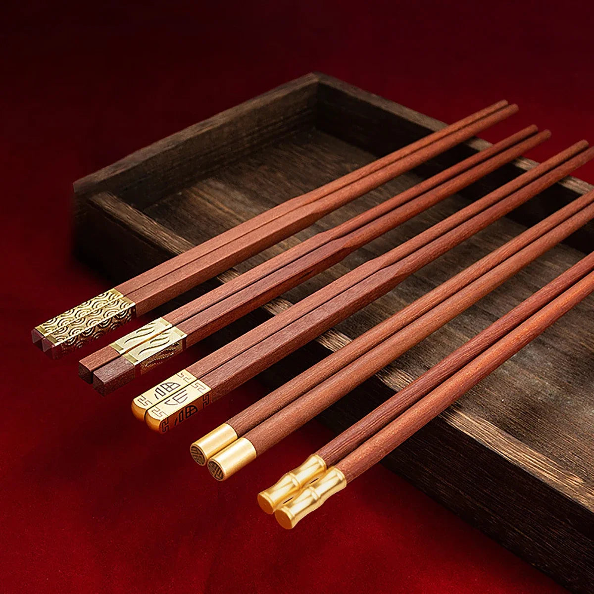 Asiatische Essstäbchen Set Adashino (4 Modelle)