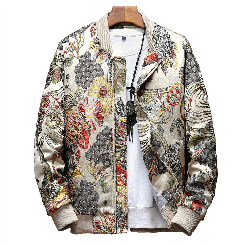 Bestickte Herren Jacke Kawano im japanischen Stil