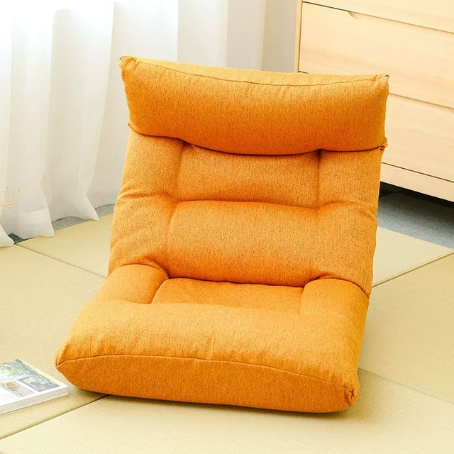 Bodenstuhl mit verstellbarer Rückenlehne Towada (7 Farben)