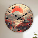 Wanduhr Kimiye. Japanischer Art. (4 Größen)