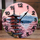 Wanduhr Tatsuo. Japanischer Art.