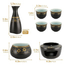 Sake Sets Moso (4 Farben)