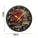 Wanduhr Kazuhiko. Japanischer Art.