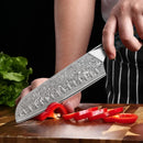 Santoku Damastmesser Miko
