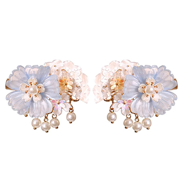 Kanzashi Haarspange Fugoppe (4 Farben)