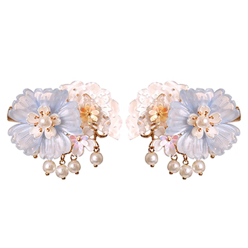 Kanzashi Haarspange Fugoppe (4 Farben)