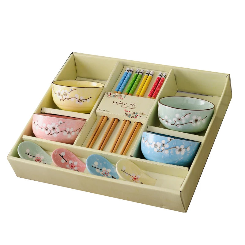 Geschirr Set Gingko (5 Farben)