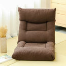 Bodenstuhl mit verstellbare Rückenlehne Towada (7 Farben)