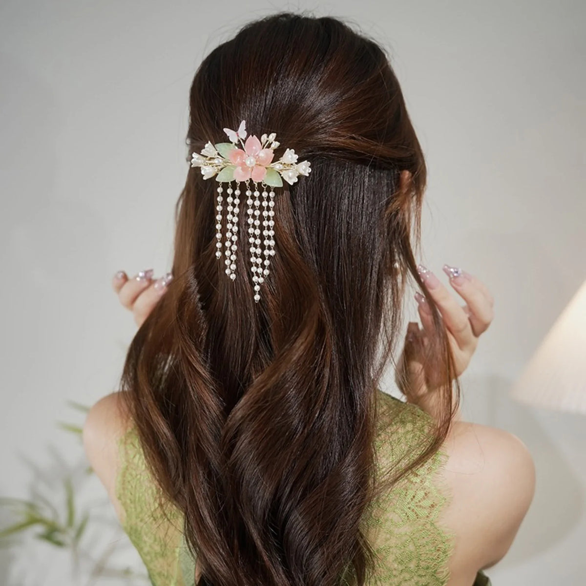 Kanzashi Haarspange Jirasin