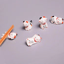 Keramik Essstäbchenhalter Hanamigawa (5 Stück)