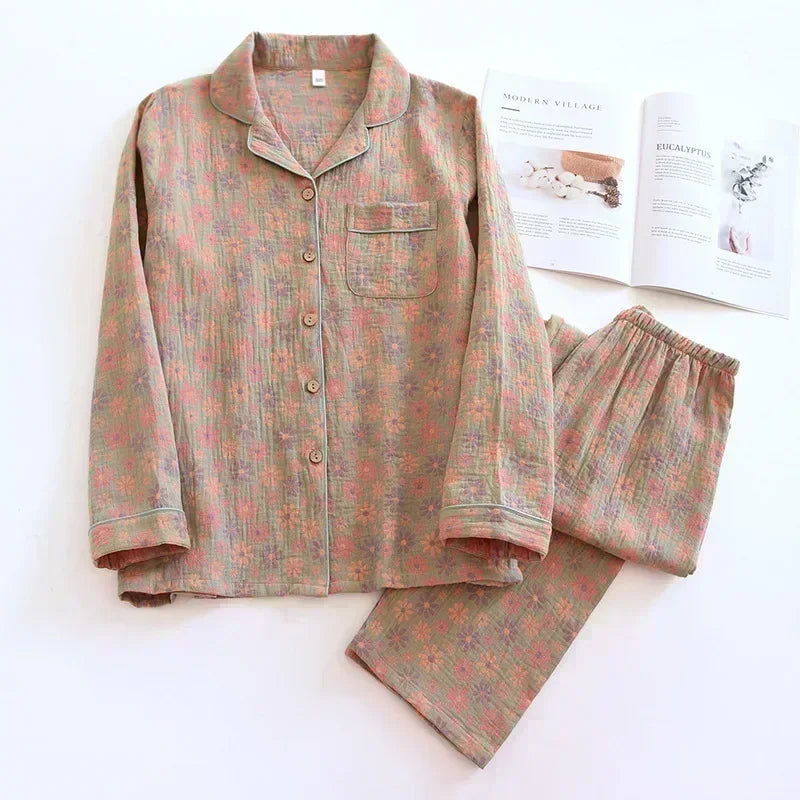 Damen Pyjama Akimitsu (13 Farben)
