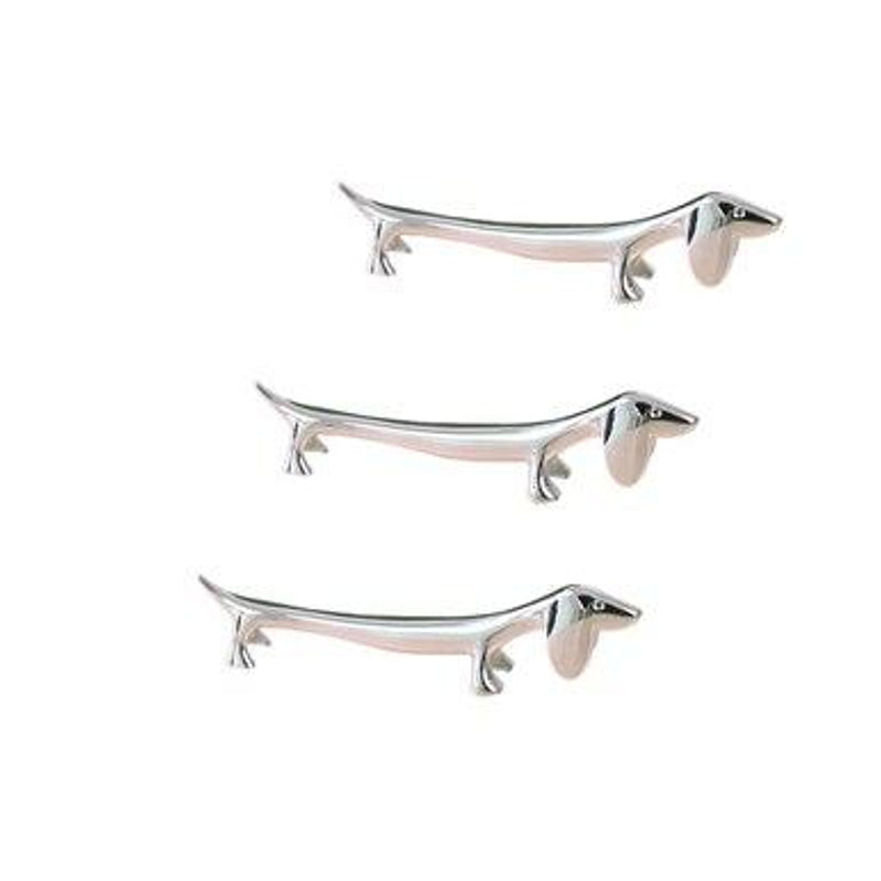 3 Stäbchenhalter Irie (3 Farben) – Silber