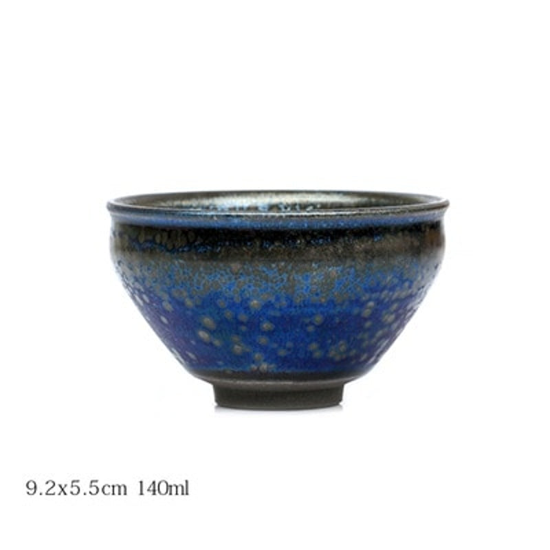 Tenmoku Teetasse Akio (3 Modelle) – Modell 1