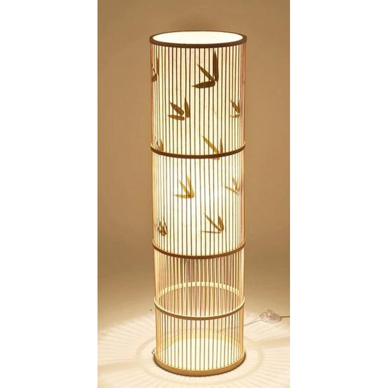 Bambus Stehlampe Masaru – 28x100cm