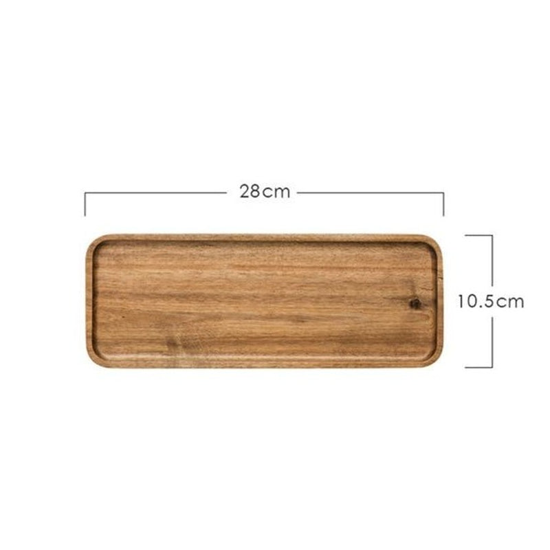 Holztablett Hiragatake (6 Größen) – L Rechteckig