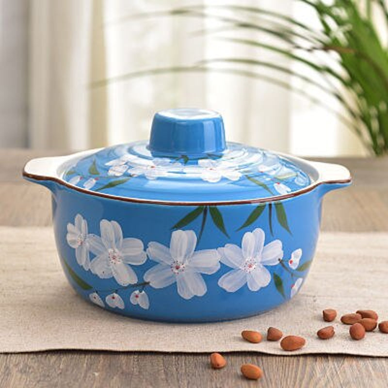 Keramik Suppentopf Tegewa (5 Farben) – Blau