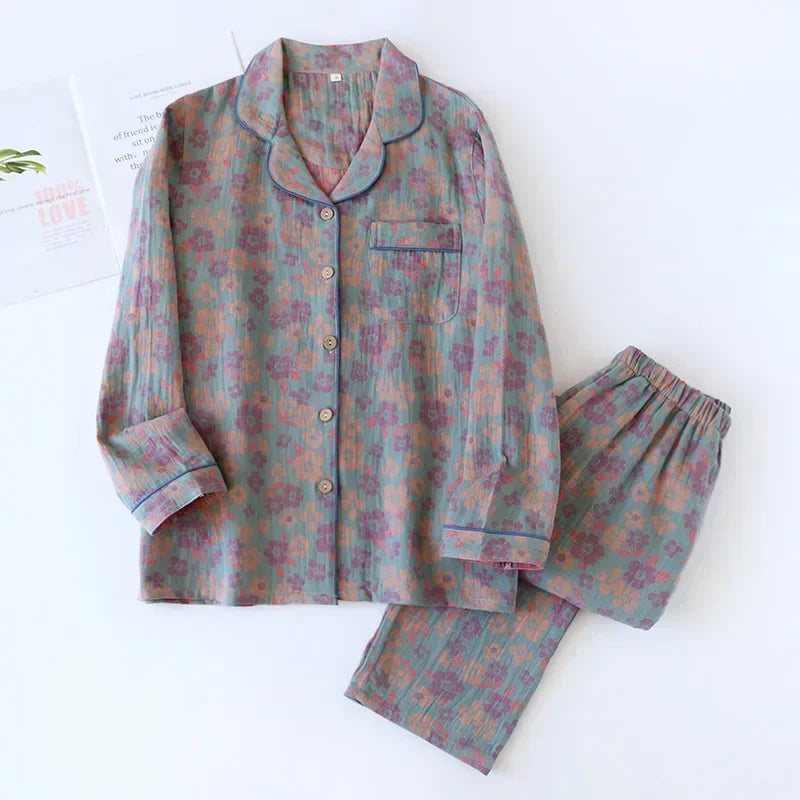 Damen Pyjama Akimitsu (13 Farben)