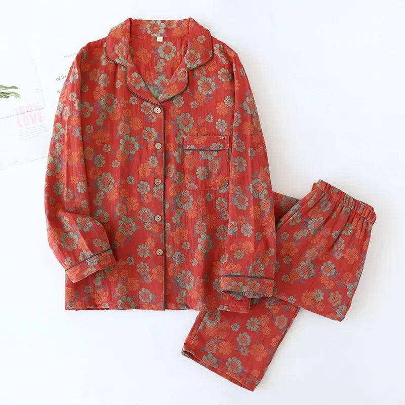 Damen Pyjama Akimitsu (13 Farben)