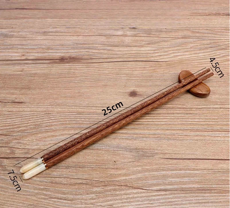 Essstäbchen-Set Maiko aus Holz – Bild 5