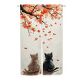 Noren Vorhang Neko (2 Farben und 3 Größen)