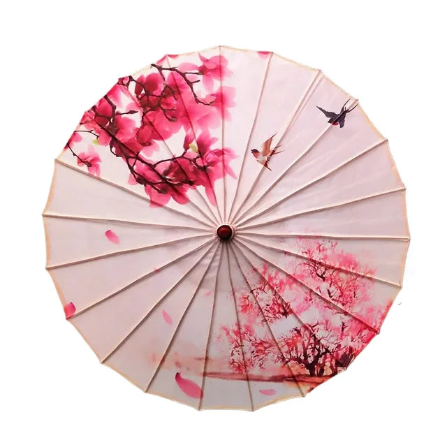 Asiatischer Sonnenschirm Ganbaru (5 Farben)