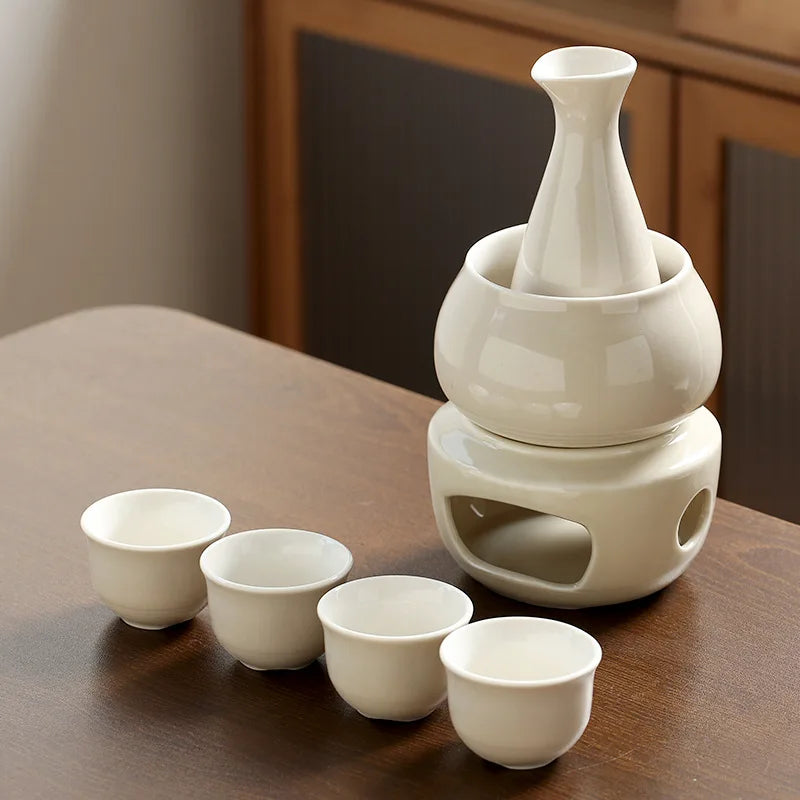 Sake Sets Rakusai (4 Farben)