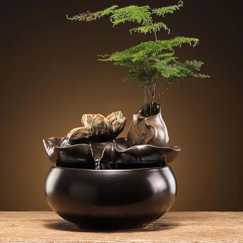 bonsai zimmerbrunnen Asiatischer Zimmerbrunnen Lemochi