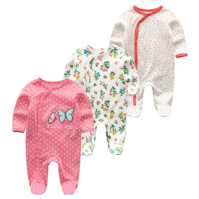 Strampelhöschen Set Ome (3 Stück / 9 Farben)