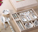 Geschirr Set Hinoki (4 Farben)