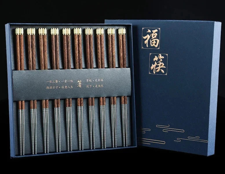 Essstäbchen Set Aoyama (2 Farben)