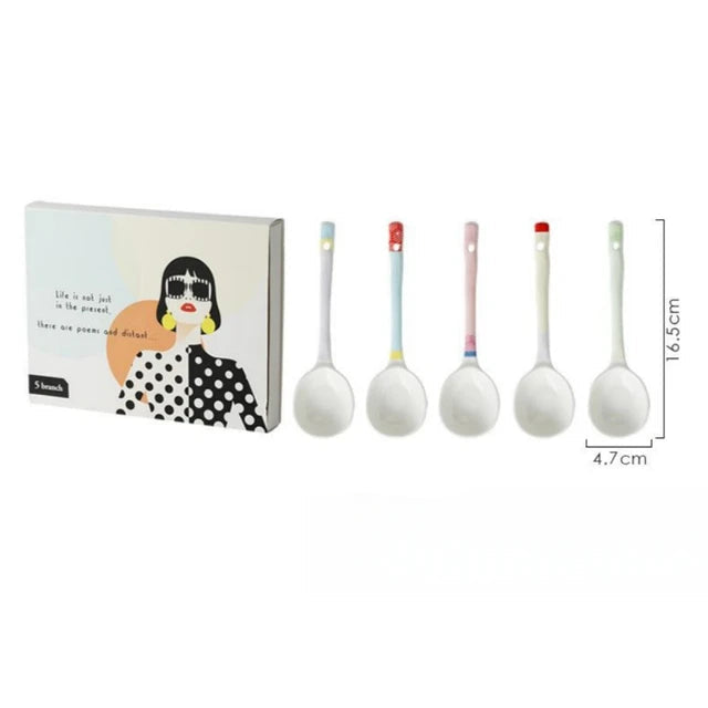 Asiatischer Löffel-Set Mieko