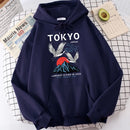 Sweatshirt mit Kapuze Tokyo (14 Farben)