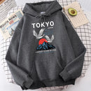 Sweatshirt mit Kapuze Tokyo (14 Farben)