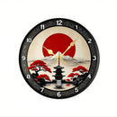 Wanduhr Ichiro. Japanischer Art.