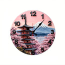 Wanduhr Tatsuo. Japanischer Art.
