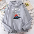 Sweatshirt mit Kapuze Tokyo (14 Farben)