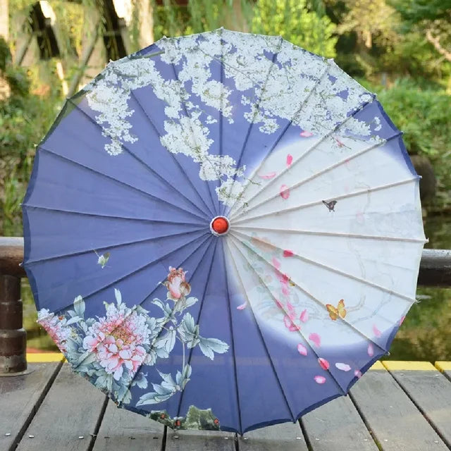 Asiatischer Sonnenschirm Kintsugi (5 Designs)