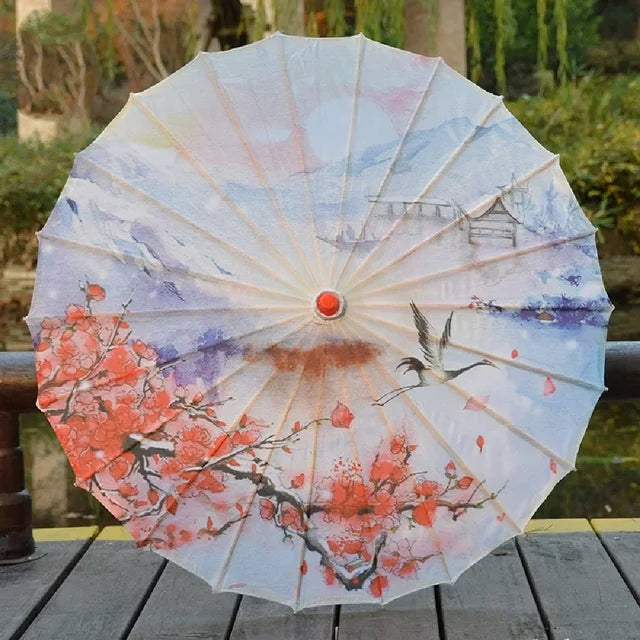Asiatischer Sonnenschirm Kintsugi (5 Designs)