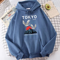 Sweatshirt mit Kapuze Tokyo (14 Farben)