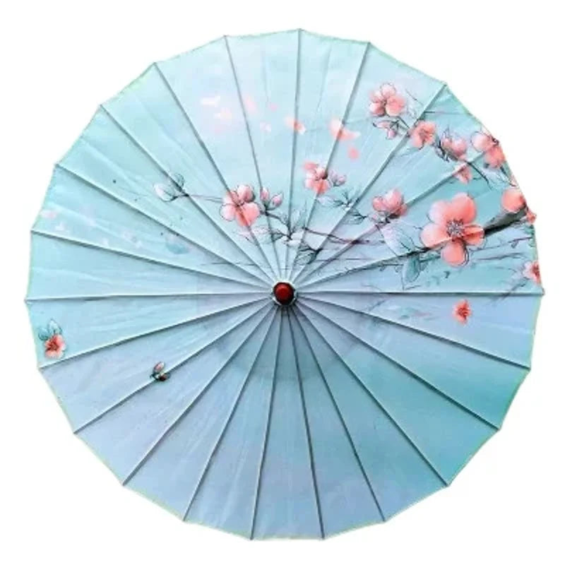 Asiatischer Sonnenschirm Ganbaru (5 Farben) – D