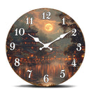 Wanduhr Mariko. Asiatischer Art. (4 Größen)