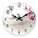 Wanduhr Hanayo. Japanischer Art.